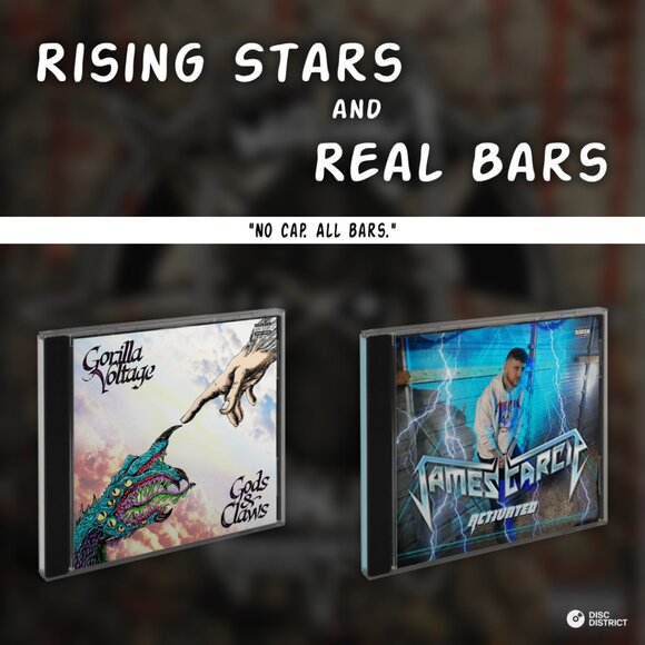 CDs Other - Rising Stars & Real Bars: (Gorilla Voltage & James Garcia)
